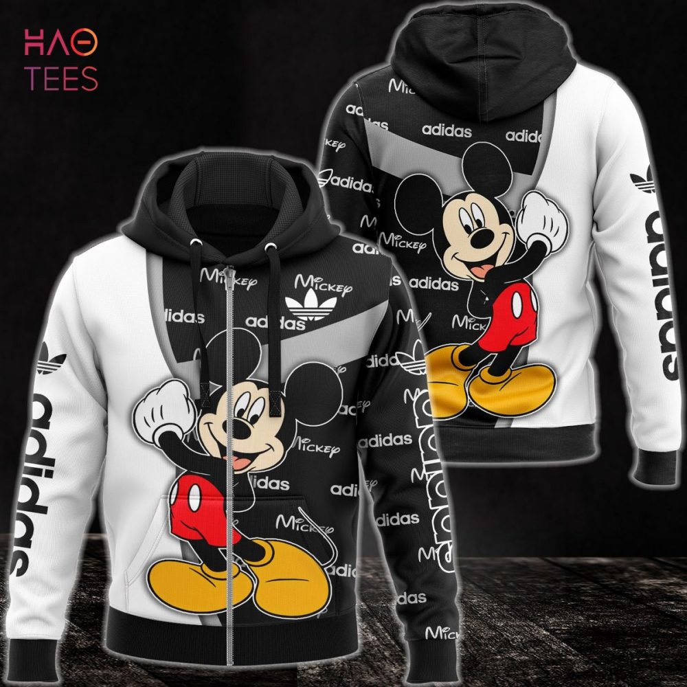 Adidas Diney Mickey Cartoon Luxury 3D Hoodie Limiteed Edition