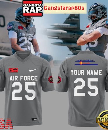Air Force Falcons Football Air Power Custom Football Jersey