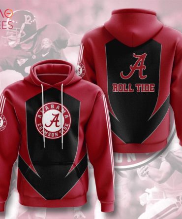 Alabama Crimson Tide 3D Hoodie