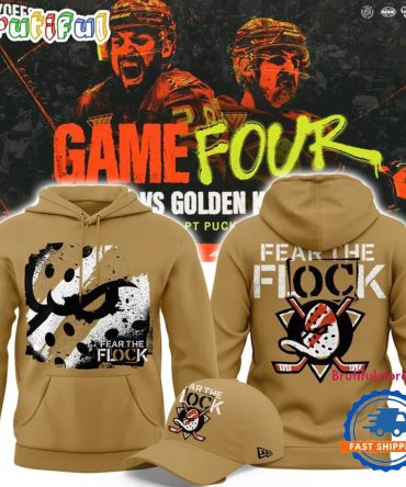 Anaheim Ducks 2026 Fear The Flock Playoff Limited Edition Hoodie