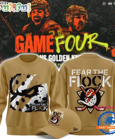Anaheim Ducks 2026 Fear The Flock Playoff Limited Edition Sweatshirt