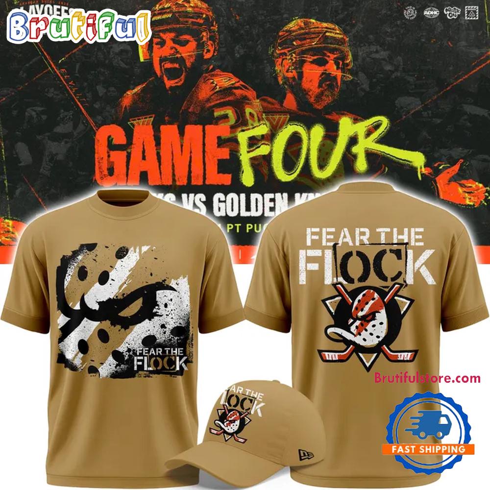 Anaheim Ducks 2026 Fear The Flock Playoff Limited Edition T Shirt