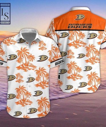 Anaheim Ducks Hawaiian Ensemble Shirt