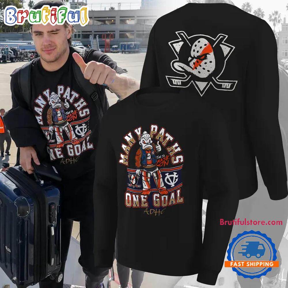 Anaheim Ducks Many Paths One Goal Limited Edition Sweatshirt