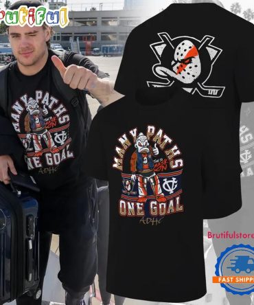 Anaheim Ducks Many Paths One Goal Limited Edition T Shirt