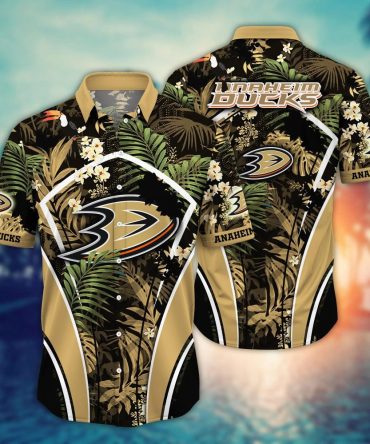 Anaheim Ducks Nhl Hawaiian Shirt Heat Kickabout Shirts