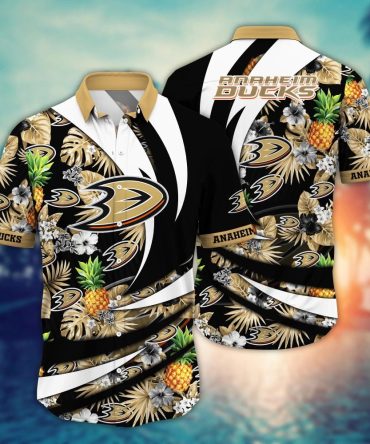 Anaheim Ducks Nhl Hawaiian Shirt High Temperatures Aloha Shirt