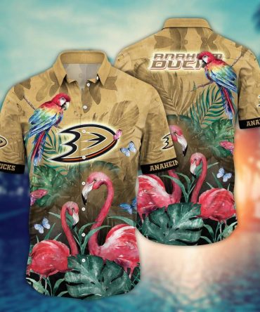 Anaheim Ducks Nhl Hawaiian Shirt Pool Days Aloha Shirt