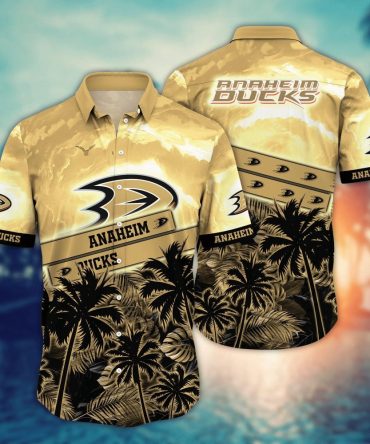 Anaheim Ducks Nhl Hawaiian Shirt Sandalstime Aloha Shirt