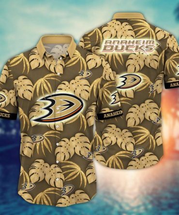 Anaheim Ducks Nhl Hawaiian Shirt Sunscreen Aloha Shirt