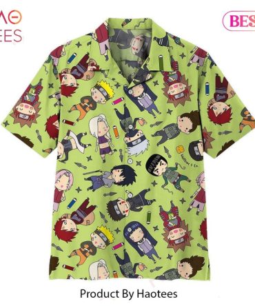 Anime Naruto Chibi Characters Hawaii Shirt Anime Shirt For Men Women