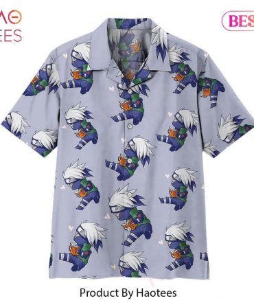 Anime Naruto Kakashi Custom Hawaii Shirt Anime Shirt For Men Women