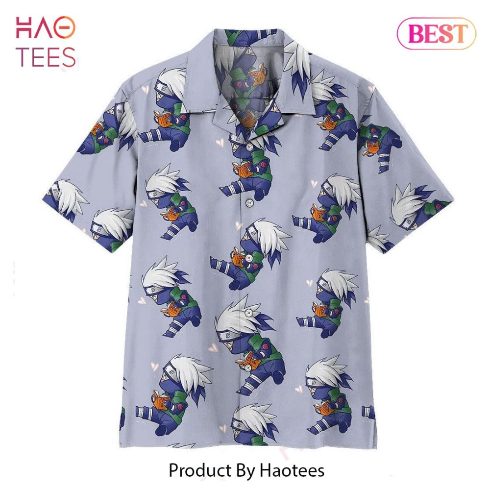 Anime Naruto Kakashi Custom Hawaii Shirt Anime Shirt For Men Women