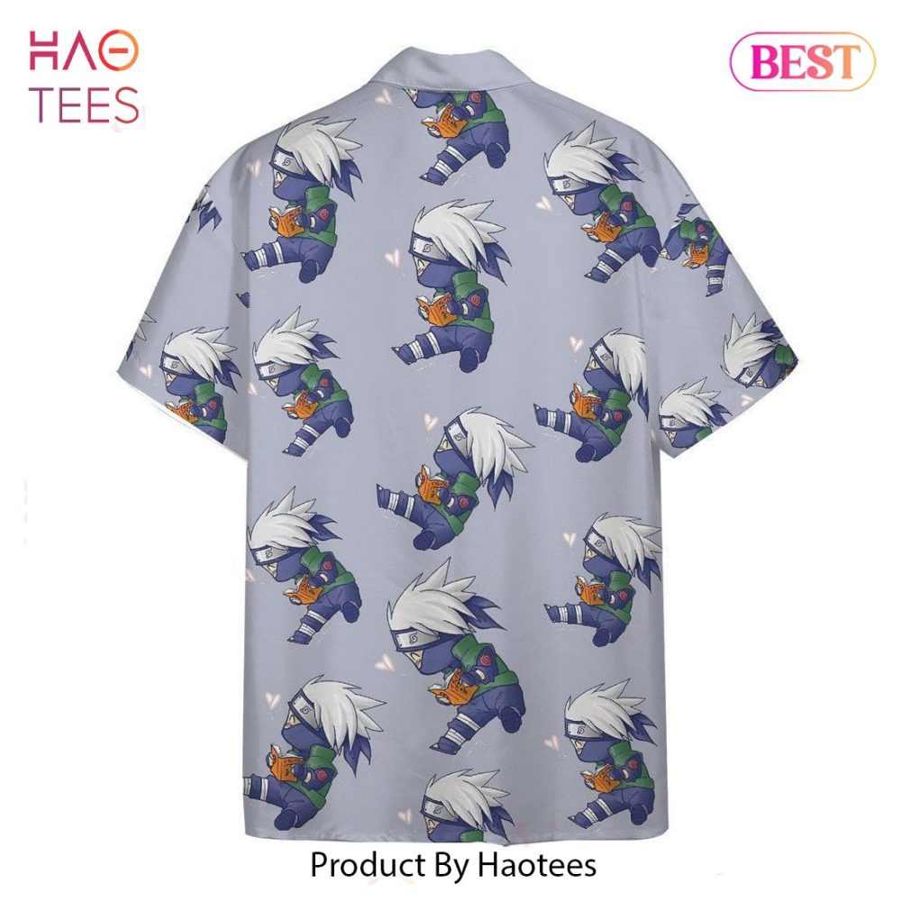 Anime Naruto Kakashi Custom Hawaii Shirt Anime Shirt For Men Women - Image 2