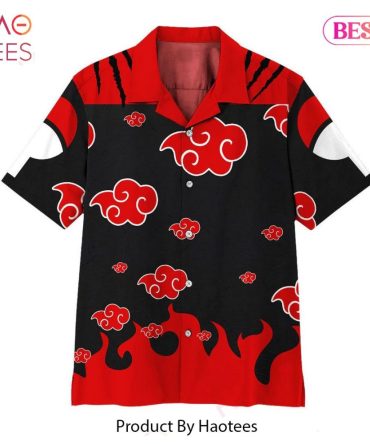 Anime Naruto Shippuden Modern Akatsuki Custom Hawaii Shirt Anime Shirt For Men Women