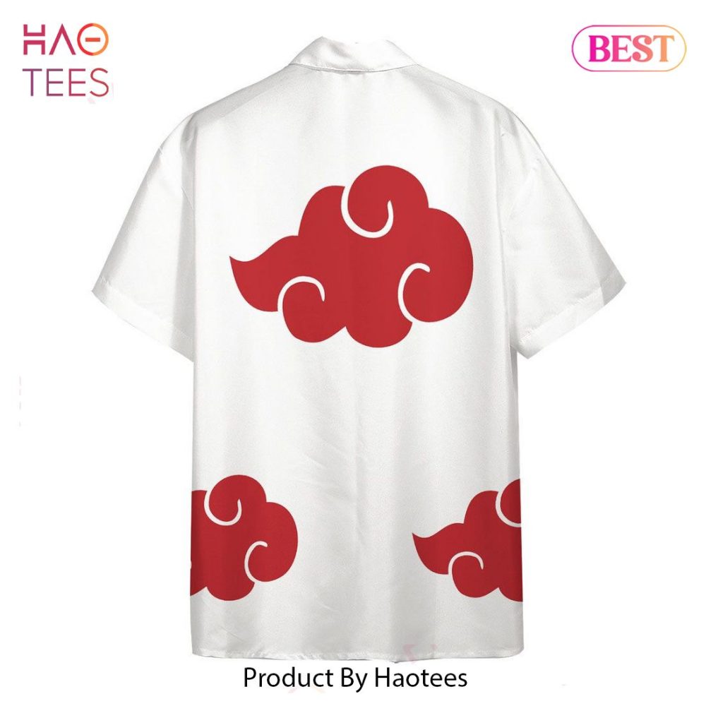 Anime Naruto Shippuden White Akatsuki Custom Hawaii Shirt Anime Shirt For Men Women - Image 2