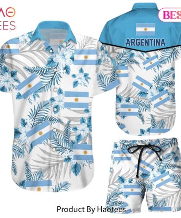 Argentina National Soccer Team World Cup Season World Cup 3D Hawaiian Shirt