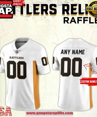 Arizona Rattlers Rattlers Relics Raffles Official Custom Football Jersey