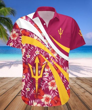 Arizona State Sun Devils Hawaii Shirt Hibiscus Sport Style – Ncaa