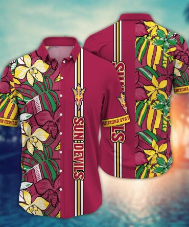 Arizona State Sun Devils Ncaa Hawaiian Shirt Hammocks Aloha Shirt