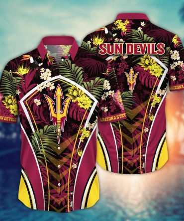 Arizona State Sun Devils Ncaa Hawaiian Shirt Ice Cream Season Aloha Shirt