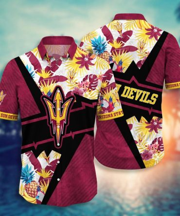 Arizona State Sun Devils Ncaa Hawaiian Shirt Summer Camps Aloha Shirt