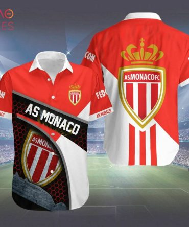 As Monaco Fc Hawaiian Shirt Summer Shirt