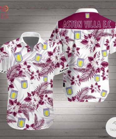 Aston Villa Fc Hawaiian Shirt