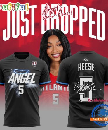 Atlanta Dream Reese Angel’S Dream House Limited Edition T Shirt