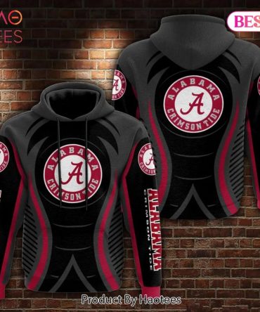 Alabama Crimson Tide Football For Fan 3D Hoodie Alabama Crimson Tide Fans Gift