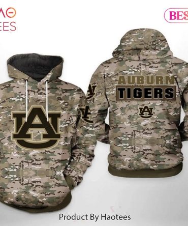 Auburn Tigers Camo Veteran 3D Hoodie Ncaa Cheer Gifts