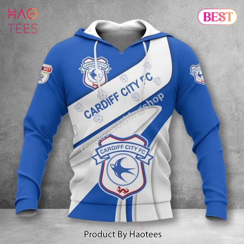 Cardiff City F.C 3D Printed Hoodie For Men Women
