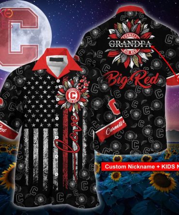 Cornell Big Red Hawaiian Shirt
