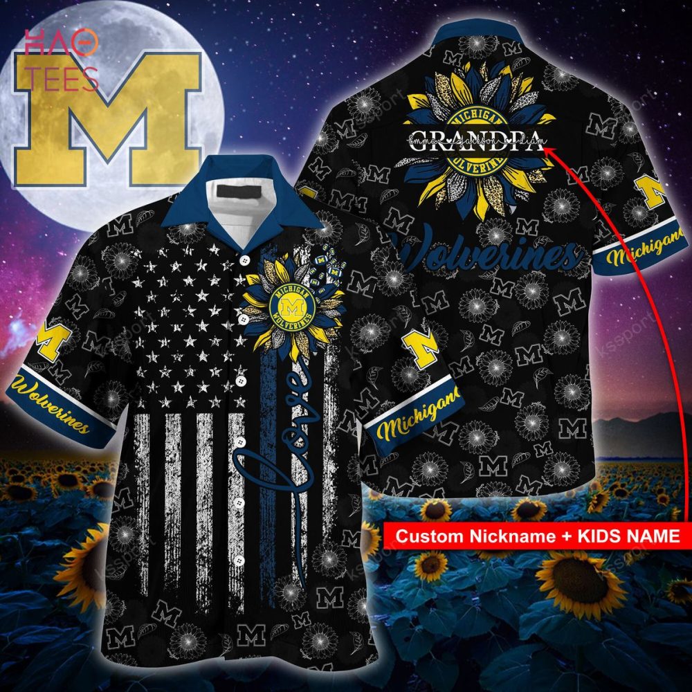 Michigan Wolverines Hawaiian Shirt