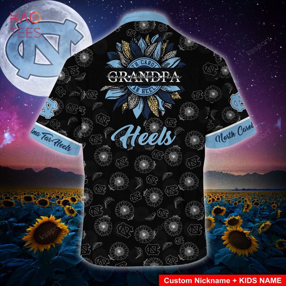 North Carolina Tar Heels Hawaiian Shirt - Image 2