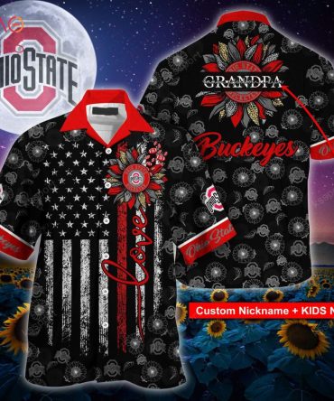 Ohio State Buckeyes Hawaiian Shirt