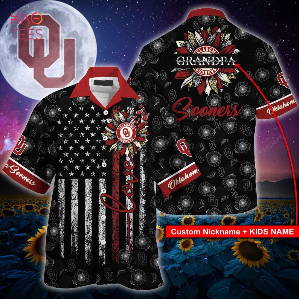 Oklahoma Sooners Hawaiian Shirt - Gd61