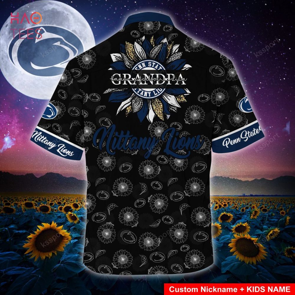 Penn State Nittany Lions Hawaiian Shirt - Ga41 - Image 2