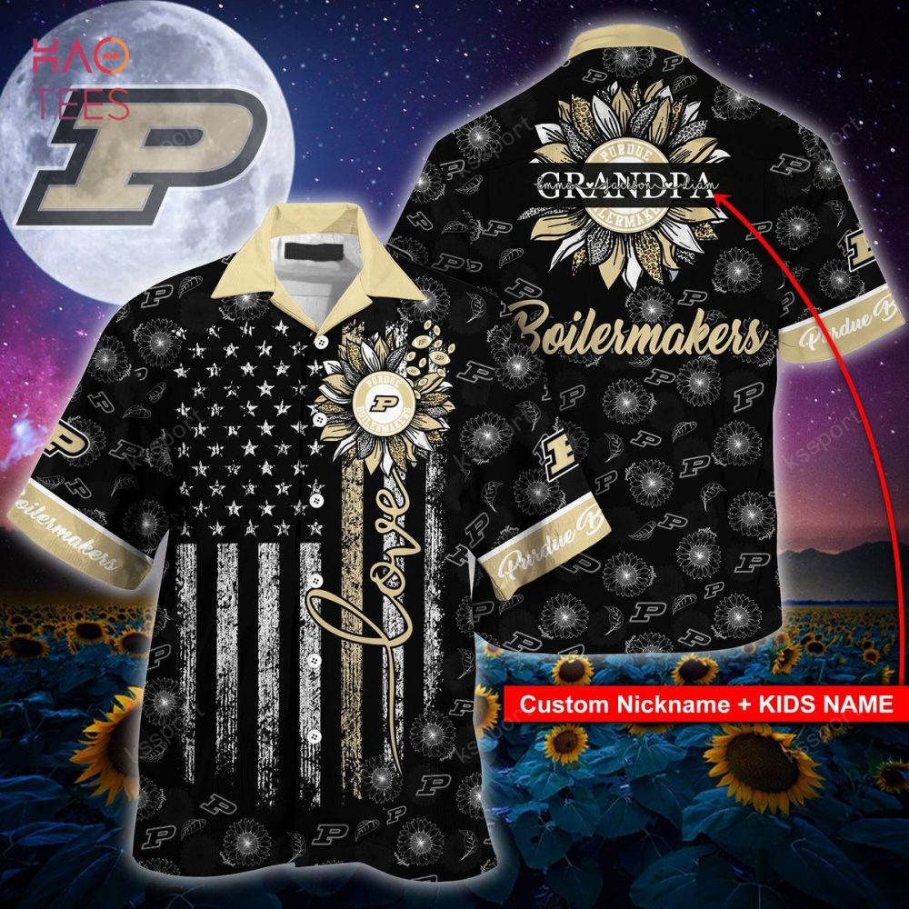 Purdue Boilermakers Hawaiian Shirt - Ao91