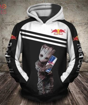Baby Groot Red Bull Men And Women 3D Hoodie