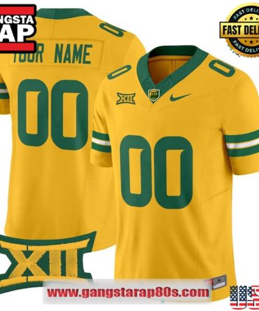 Baylor Bears Limited Edition 2025 Custom Football Jersey