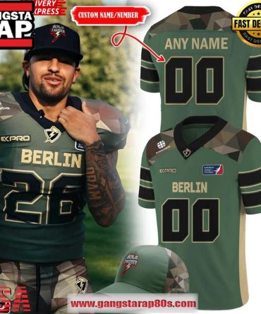 Berlin Thunder Veteranentag 2025 Custom Football Jersey