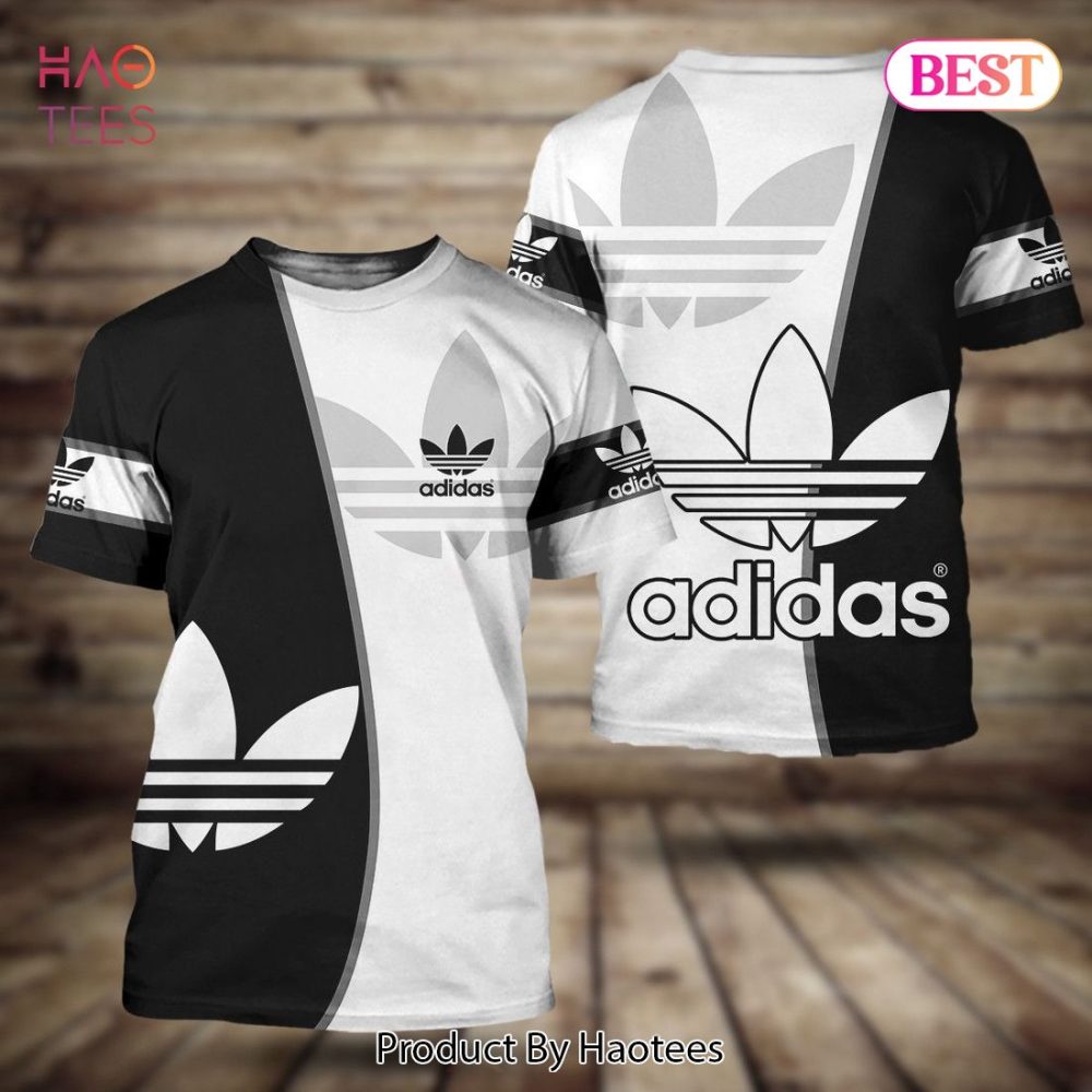 Adidas 3D-Tshirt Black White Color