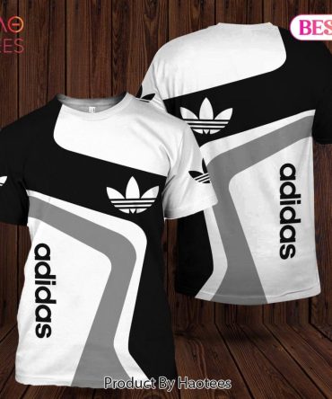 Adidas Black Mix Color 3D T-Shirt