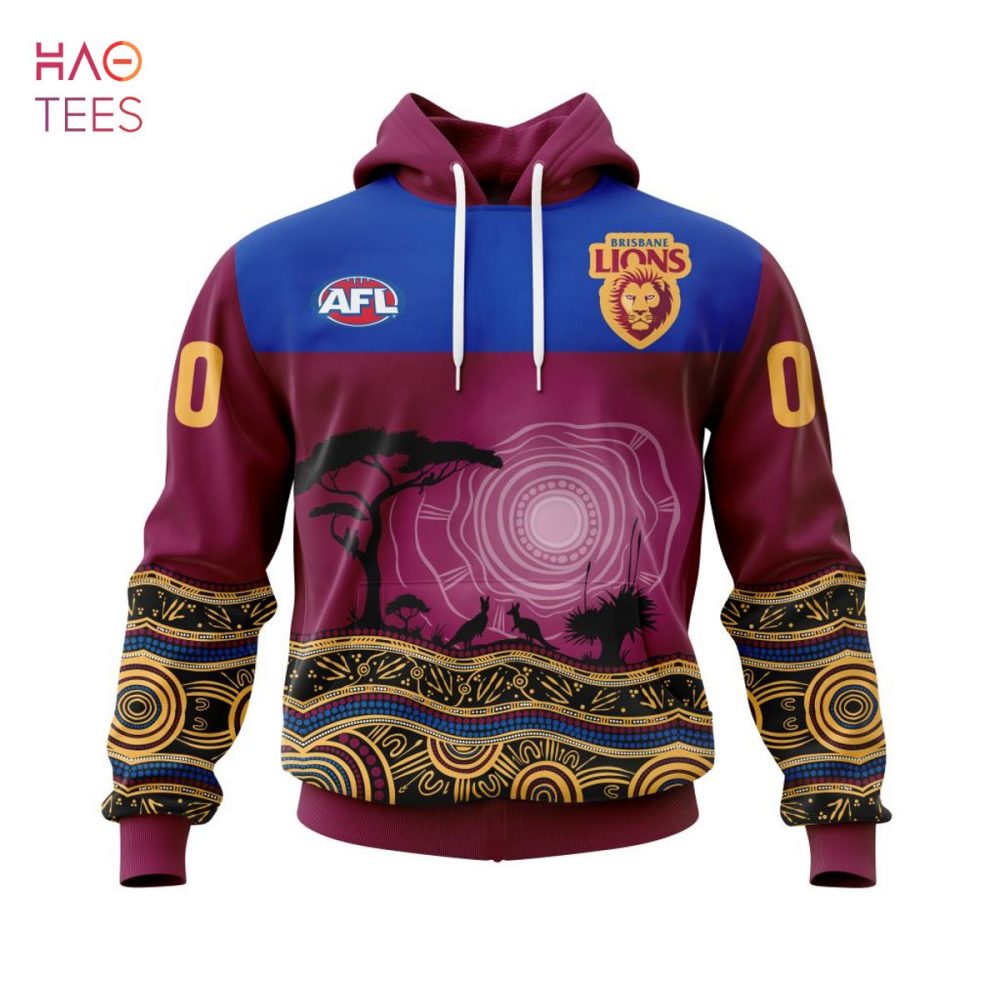 Afl Brisbane Lions, Specialized Jersey With Beautiful Australia Nature 3D Hoodie
