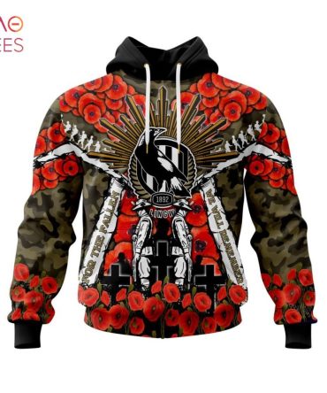 Afl Collingwood Football Club, Specialized 2022 Anzac Jersey Concepts 3D Hoodie Limited Edition