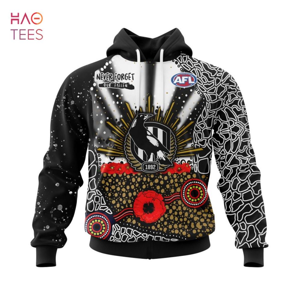 Afl Collingwood Football Club, Specialized Anzac Jersey Concepts 3D Hoodie