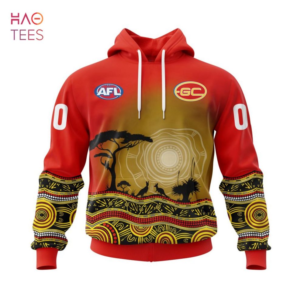 Afl Gold Coast Football Club, Specialized Jersey With Beautiful Australia Nature 3D Hoodie