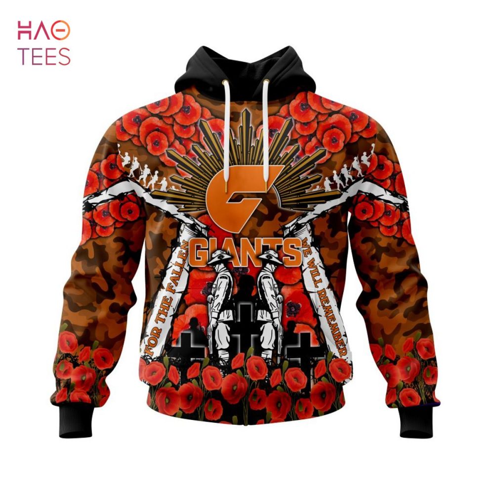 Afl Greater Western Sydney Giants, Specialized 2022 Anzac Jersey Concepts 3D Hoodie Pod Design