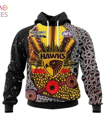 Afl Hawthorn Football Club, Specialized Anzac Jersey Concepts 3D Hoodie